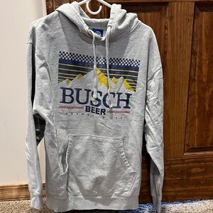 Busch Beer Gray Hoodie for Men